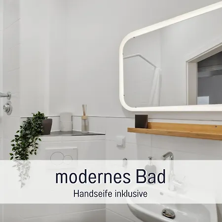 Salz&wind Modernes In Zentral & 24h Selbst Check In Apartment Kiel